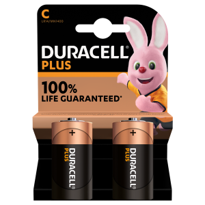 Duracell +100% Plus Power C