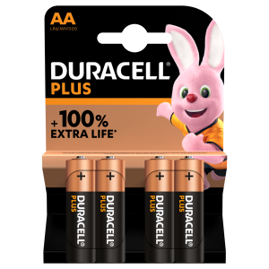 Duracell +100% Plus Power AA