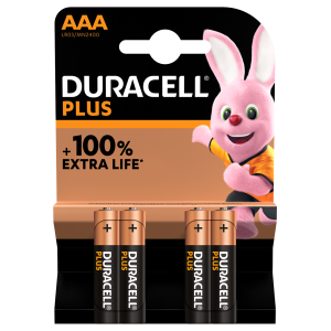 Duracell +100% Plus Power AAA