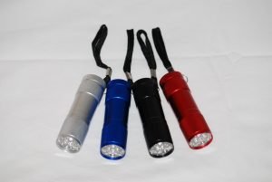 9 LED Mini Torch with AAA Included